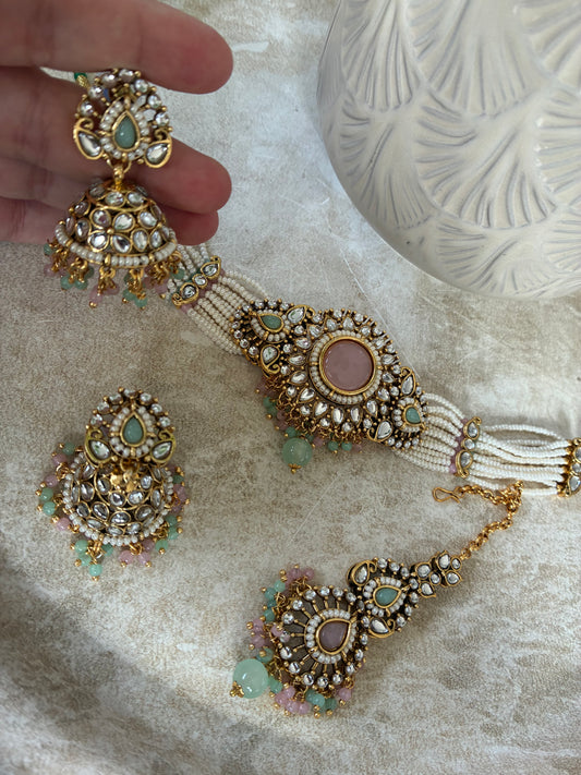 Navya (Pink Mint)
