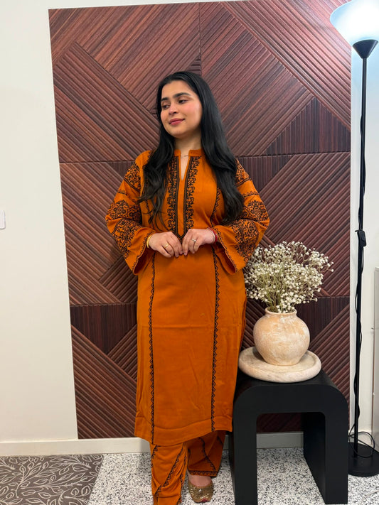 Kashmiri Cood (Orange )